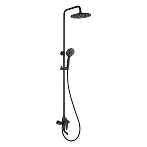 Душевая система Olive's BARROS 22511-1BRB, черный