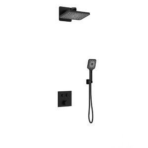 Душевой комплект Vincea VSFW-421I4MB встраиваемый, двухрежимный, черный