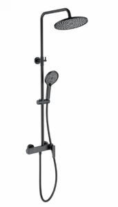 Душевая система WONZON & WOGHAND, Черный матовый (WW-B3517-MB)