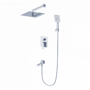 Душевая система встраиваемая WONZON & WOGHAND CUBE 2.0, Хром (WW-88087068-CR)