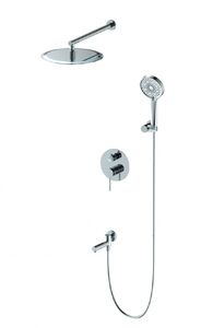Душевая система встраиваемая WONZON & WOGHAND STICK, Хром (WW-88939017-CR)