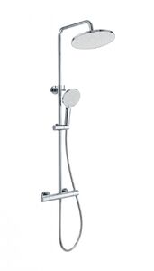 Душевая система с термостатом WONZON & WOGHAND INN 1, Хром (WW-B3013-T1-CR)
