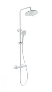 Душевая система с термостатом WONZON & WOGHAND STAY 1, Белый матовый (WW-B3051-A-MW)