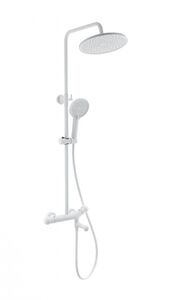 Душевая система с термостатом WONZON & WOGHAND T-1000, Белый матовый (WW-B3057-A-MW)