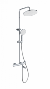 Душевая система с термостатом WONZON & WOGHAND T-1000, Хром (WW-B3057-A-CR)