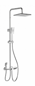 Душевая система с термостатом WONZON & WOGHAND, Хром (WW-B3310-CR)