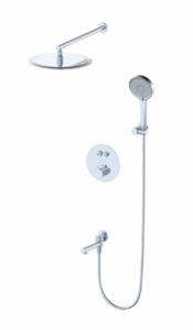 Душевая система с термостатом встраиваемая WONZON & WOGHAND, Хром (WW-88929010-CR)