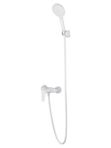 Смеситель для душа WONZON & WOGHAND ALFA, Белый матовый (WW-AE3102-MW)