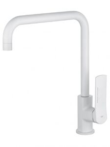 Смеситель для кухни WONZON & WOGHAND, Белый матовый (WW-L1006-MW)