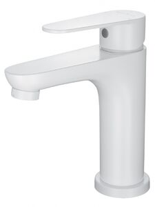 Смеситель для раковины WONZON & WOGHAND ALFA, Белый матовый (WW-A40202-MW)