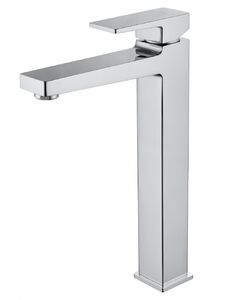 Смеситель для раковины высокий WONZON & WOGHAND CUBE 2.0, Хром (WW-88019068-CR)