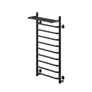 Полотенцесушитель электрический с/т Comfysan Scola EC-10 100/40 с полкой, черный
