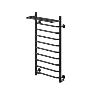 Полотенцесушитель электрический с/т Comfysan Scola EC-10 100/50 с полкой, черный