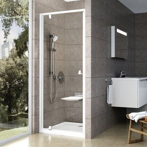 Душевая дверь Ravak Pivot PDOP1-90 белый + Траспарент