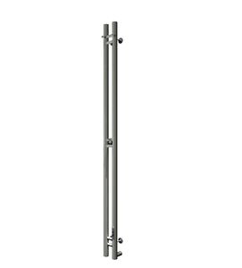 Полотенцесушитель электрический с/т Comfysan Alto EC-2 120/10, графит RAL правый тэн