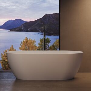 Dea Design Edge Ванна 170x80xh57.5см, отдельностоящая, цвет: белый