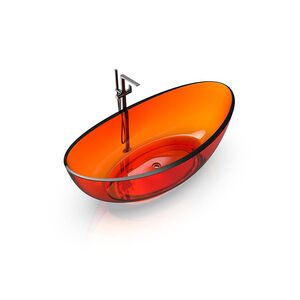 Knief Oval Shape Ванна отдельностоящая 180х93x56см., из полимерного материала, цвет: Citrin  060