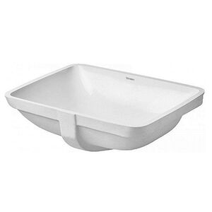 Duravit Starck 3 Раковина для встраивания снизу, с перел.,включая крепл.для встраив. в дерев. столеш., 490x365мм, Цвет белый