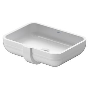 DURAVIT Happy D.2  Раковина встраиваемая снизу 480х345 мм., без отверстия для смесителя, с переливом, цвет белый