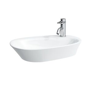 Laufen Palomba Раковина-чаша 600х400х130мм с 1 отв. под смеситель, с покр. LLC, цвет: белый
