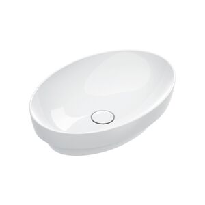 Catalano SFERA Раковина 58x40 h14 встраиваемая, без отв. под смеситель, покрытие Cataglaze+, цвет белый глянцевый