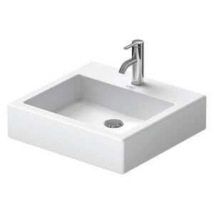 Duravit Vero Раковина  для мебели, без перелива, с 1 отв. под смес., 500x470мм, Цвет: Белый