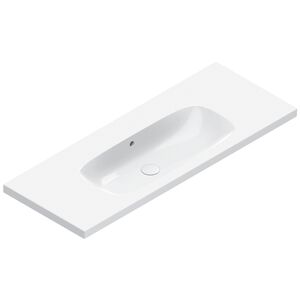 Catalano ALVEA Раковина 120x46, без отв. под смеситель, покрытие Cataglaze+, цвет белый глянцевый