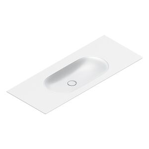 Catalano SFERA Раковина консоль 125x50, без отв. под смеситель, покрытие Cataglaze+, цвет белый матовый