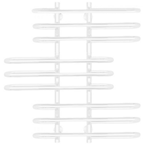 Полотенцесушитель электрический Secado Венеция 6 80x20x70 белый матовый