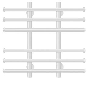 Полотенцесушитель электрический Secado Турин 4 60x20x50 белый матовый