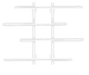 Полотенцесушитель электрический Secado Венеция 4 60x20x80 белый матовый