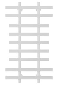 Полотенцесушитель электрический Secado Понтида 2 100x20x60 белый матовый