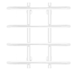 Полотенцесушитель электрический Secado Венеция 1 60x20x50 белый матовый