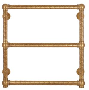 Полотенцесушитель водяной латунный Secado Фалерони 1 Trenza 40x60 бронза