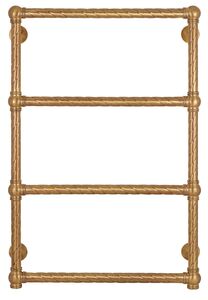 Полотенцесушитель электрический латунный Secado Фалерони 1 Trenza 60x80 бронза