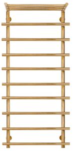 Полотенцесушитель электрический латунный Secado Турин 1 СП 120x40x50 бронза