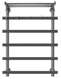 Полотенцесушитель электрический Secado Понтида 1 КСП 80x50x60 графит
