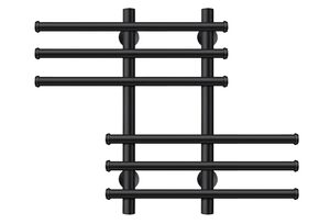 Полотенцесушитель электрический Secado Турин 5 60x20x60 черный матовый