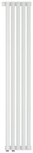 Отопительный радиатор Сунержа ДР ЭСТЕТ-1 н/ж EU50 левый 1200х225 / 5 сек (Матовый белый) 30-0310-1205