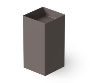 DEA DESIGN Pedestal Basin Раковина напольная 450х450хh900 мм, цвет grey brown