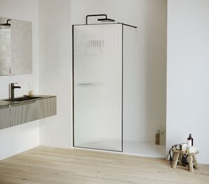 Перегородка для душа RGW WA-08B 06100808-154 стекло Ribbed (Ребристое) 80х195 см.