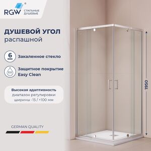 Душевой уголок RGW PA-038 350803888-11 стекло прозрачное 80х80