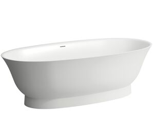 Laufen New Classic Ванна 190x90x58см, отдельностоящая, овальная, материал: Sentec, цвет: белый