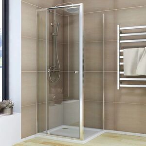 Душевой угол Veconi Rovigo RV-026, 1000х900х1950, хром, стекло прозрачное