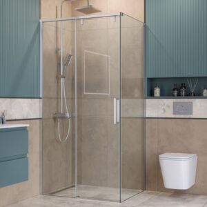 Душевой уголок Belbagno SOFT_CLOSE-1-AH-1-100/90-C-Cr, 100х90 см