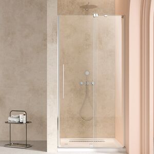 Душевая дверь Vincea Волк-Ин (Walk-In) VDS-4WSL120CL-R 120x200 см, профиль хром. Размер регулировки 1195-1210 мм