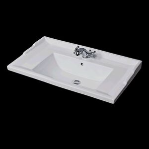 Раковина SantiLine SL-2112(80) керамическая 80х46 см
