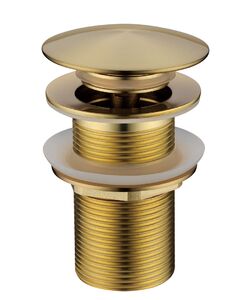 Донный клапан Boheme 612-MG MAT Gold (клик-клак)
