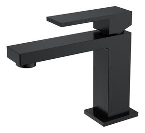 Смеситель для раковины Boheme Qubic Matt Black 471-B