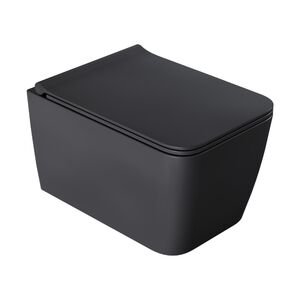 Boheme 967-SET-A Zen подвесной унитаз с крышкой ANTHRACITE